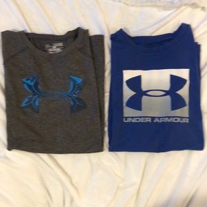 Under Armour boys short sleeve t-shirt bundle